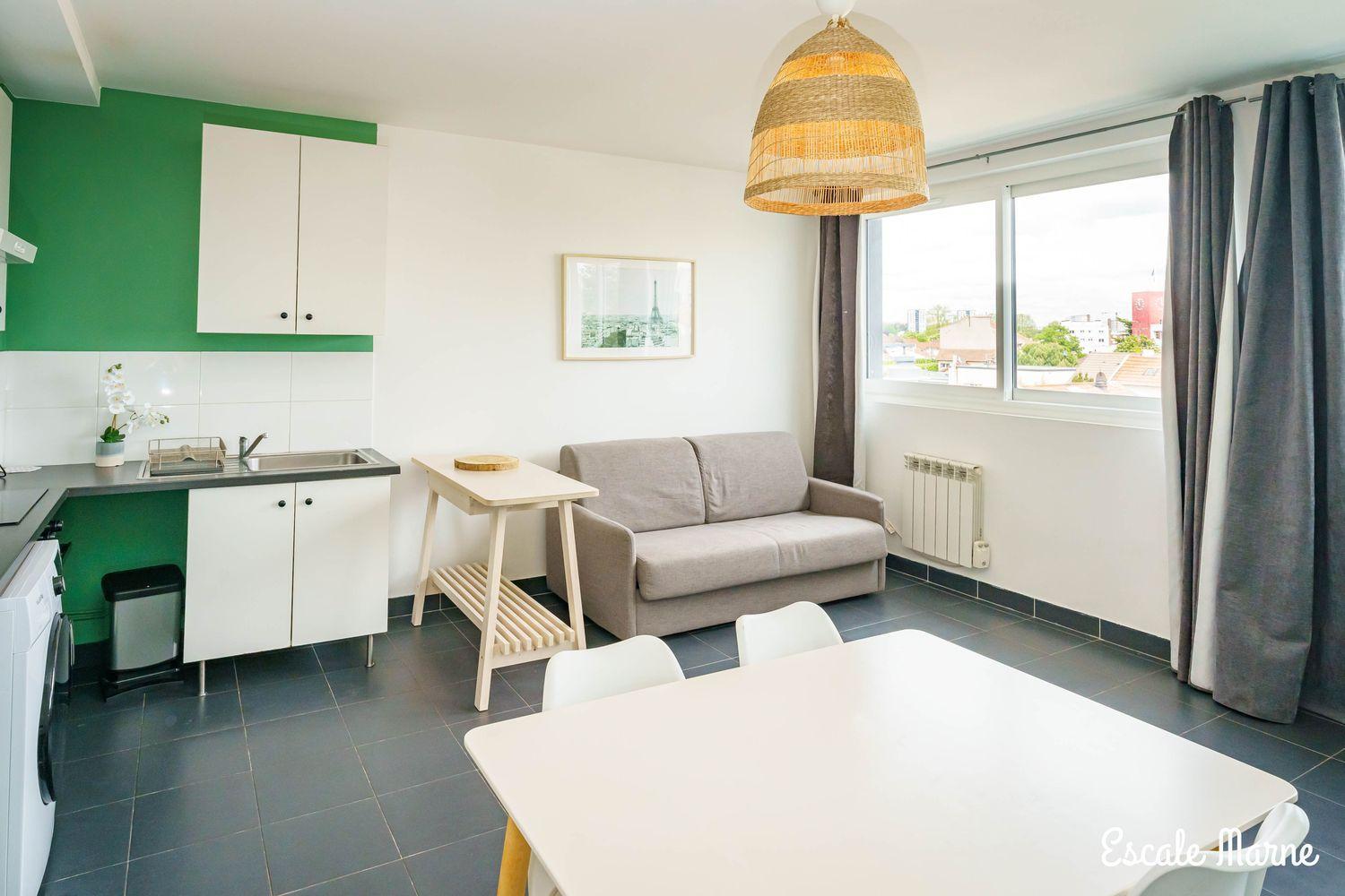 Escale-Marne Fr - 201 - Free Parking - Free Luggage Storage - All Equipped - Linen Included - Washing Machine - Luxury Emma Mattress 160X200 - 10Mn Walk Metro 8 - Rer A - Panoramic View - From 1 To 6 Guests Maisons-Alfort Eksteriør billede